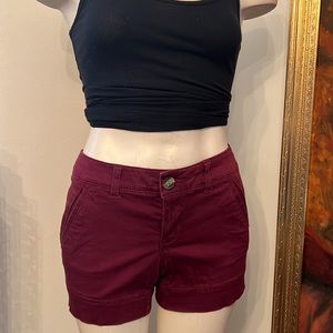 AE Burgundy Shorts